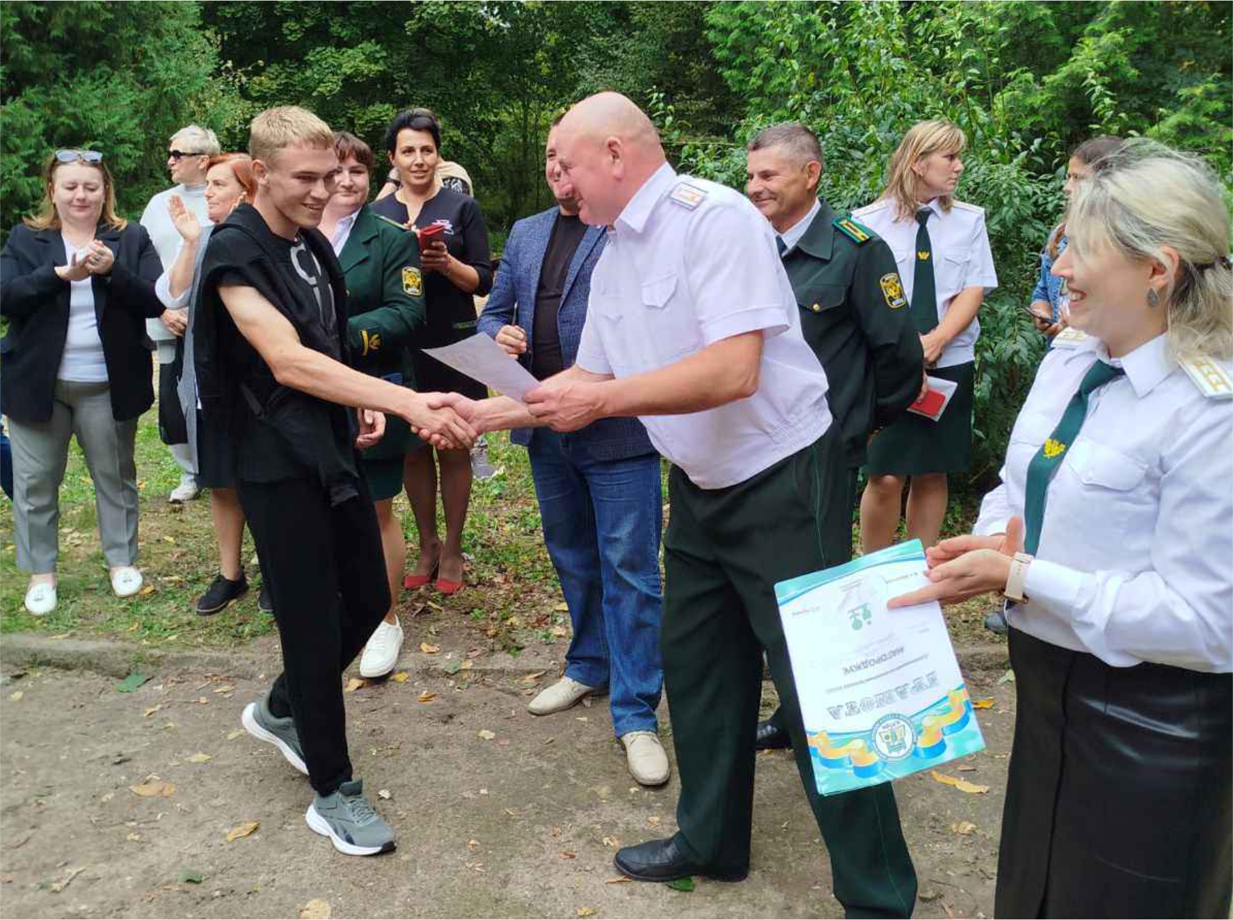 Привітання та змагання з лісівничої всебічності з нагоди професійного свята